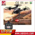 JXD 516W HD Cámara Wifi FPV 2.4G 4CH 6-axis Gyro RC Quadcopter RTF con Altitude Hold Modo sin cabeza RC Drone